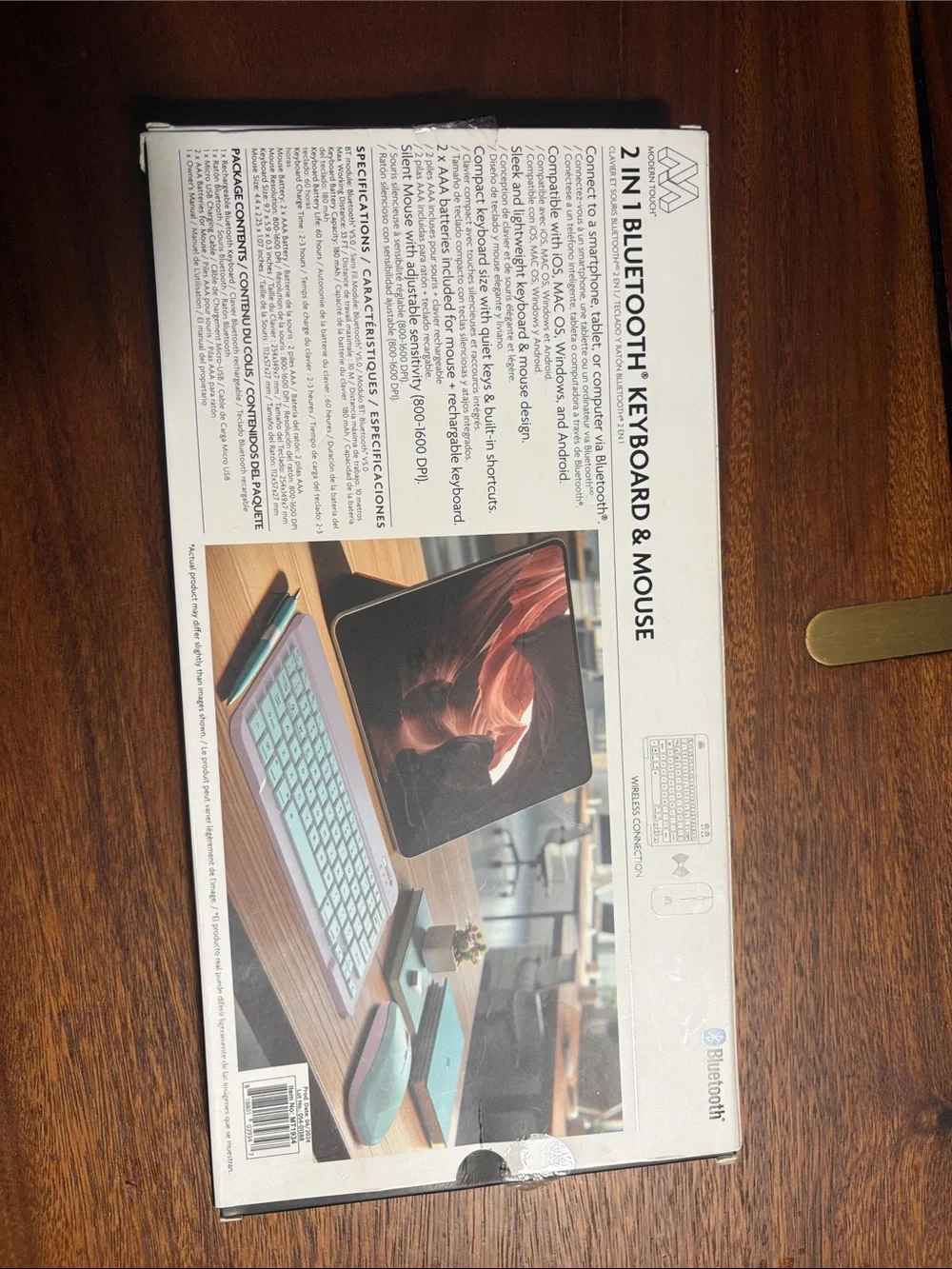 Modern touch bluetooth keyboard